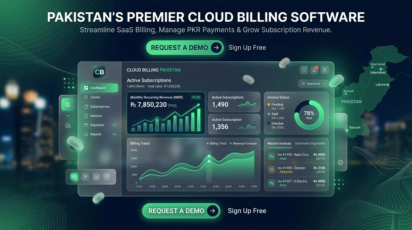 Cloud Billing Software in Pakistan: Automated Invoicing, POS & Subscription Management for MSPs & Retailers