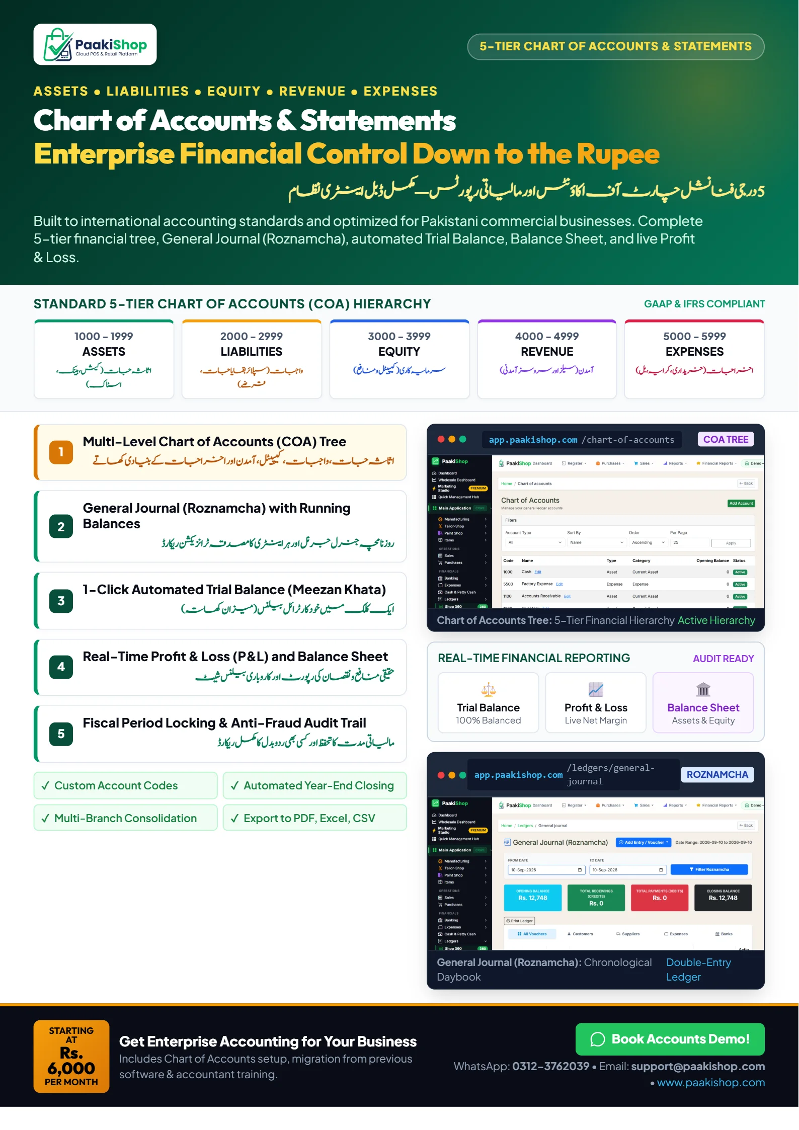 Page 7: Chart of Accounts (COA) & Financial Reports Edition