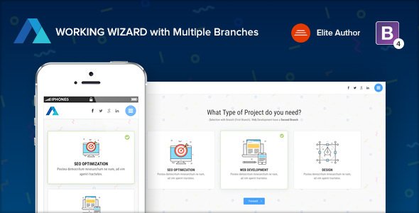 STEPS - Multipurpose Working Wizard with Branches