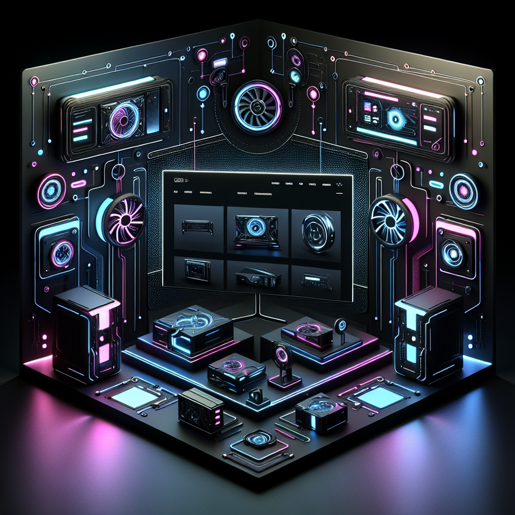 Modern Dark Store