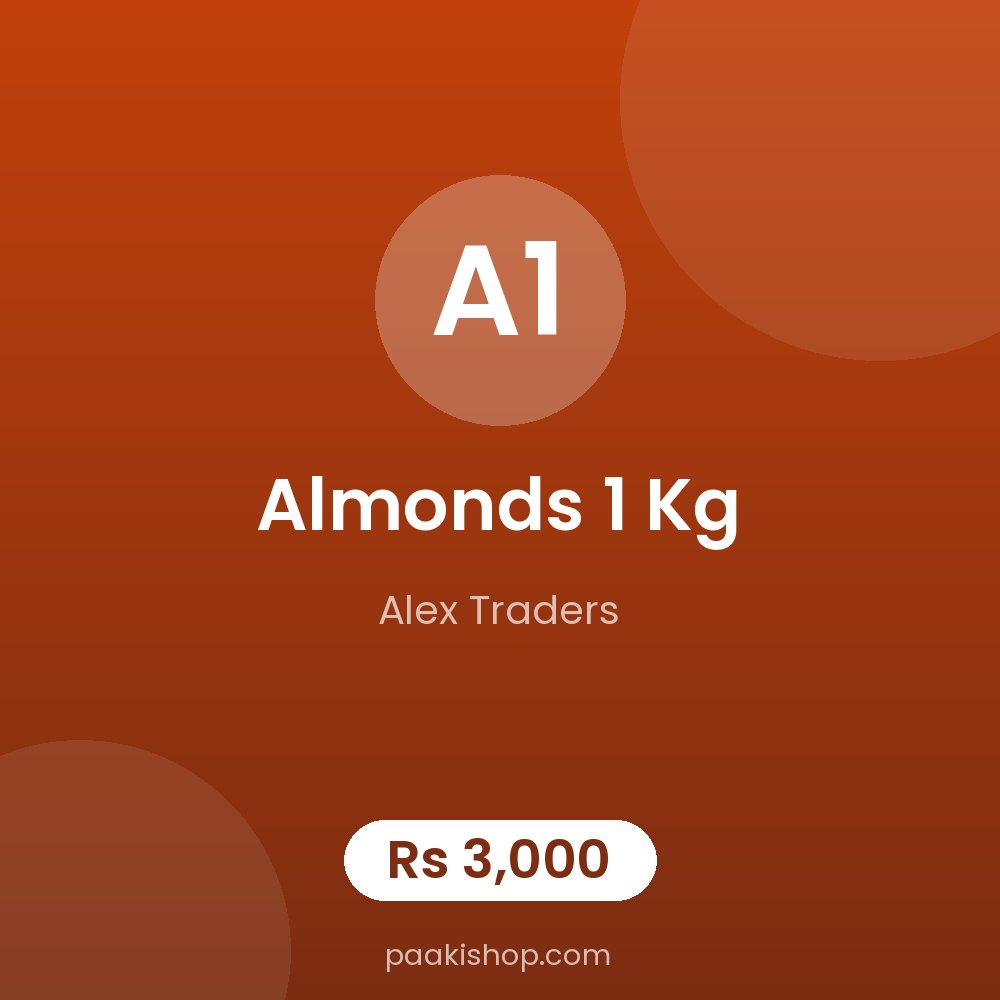 Almonds 1 kg