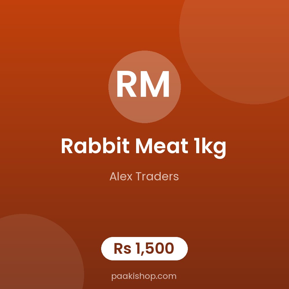 Rabbit Meat 1kg