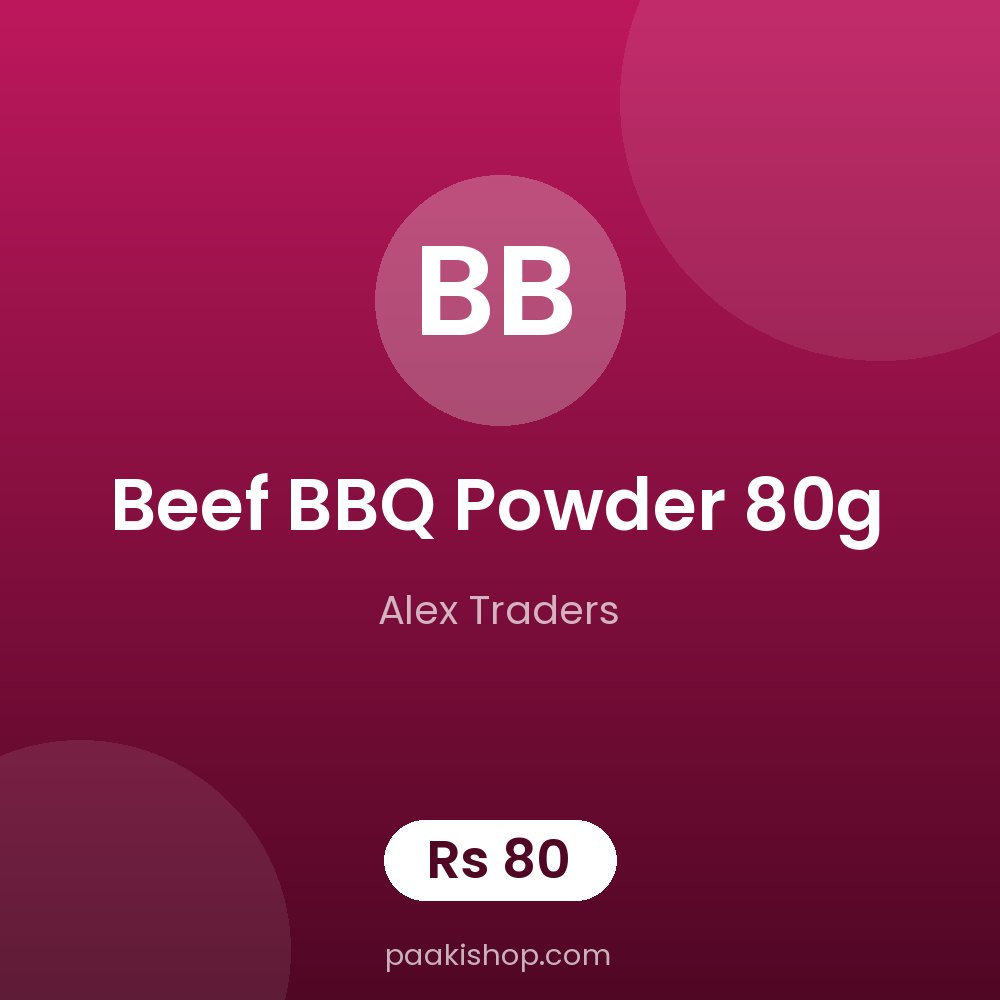 Beef BBQ Powder 80g