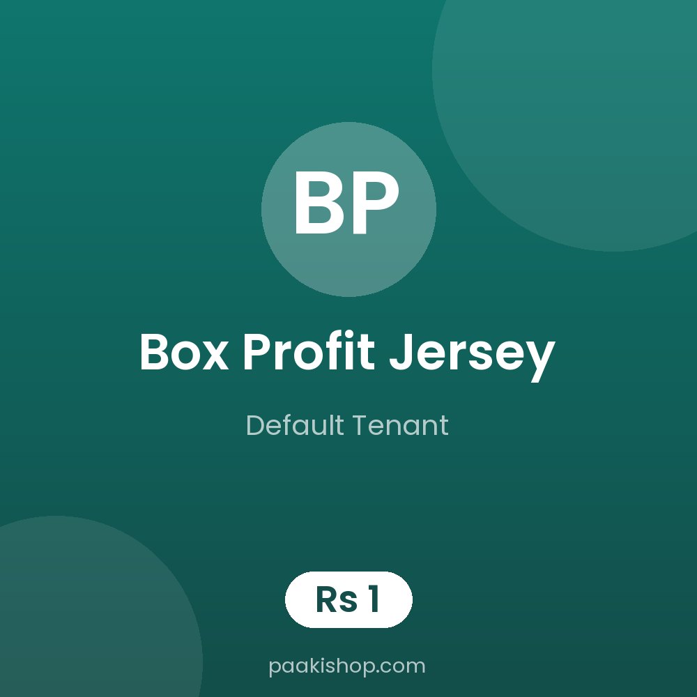 Box Profit Jersey