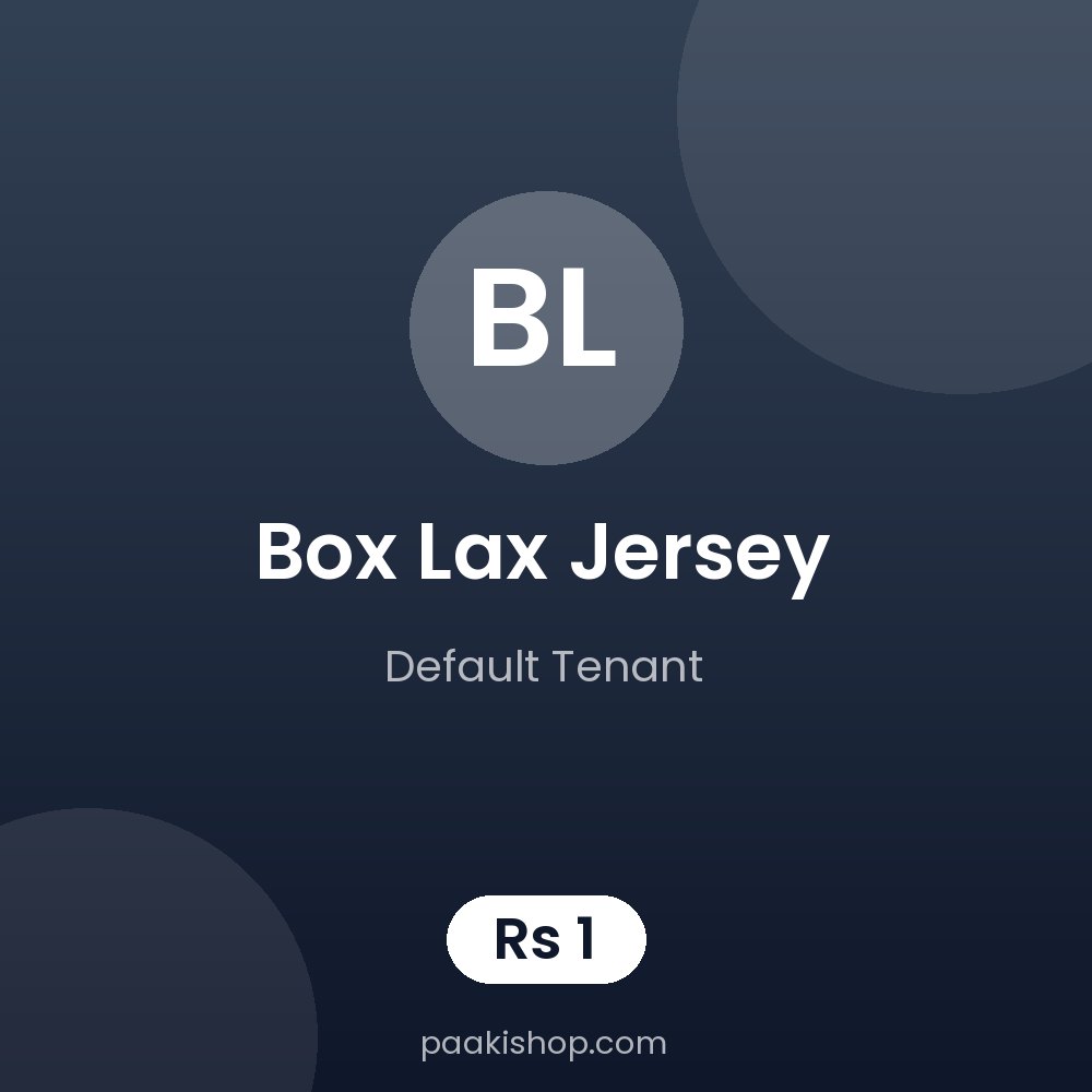 Box Lax Jersey