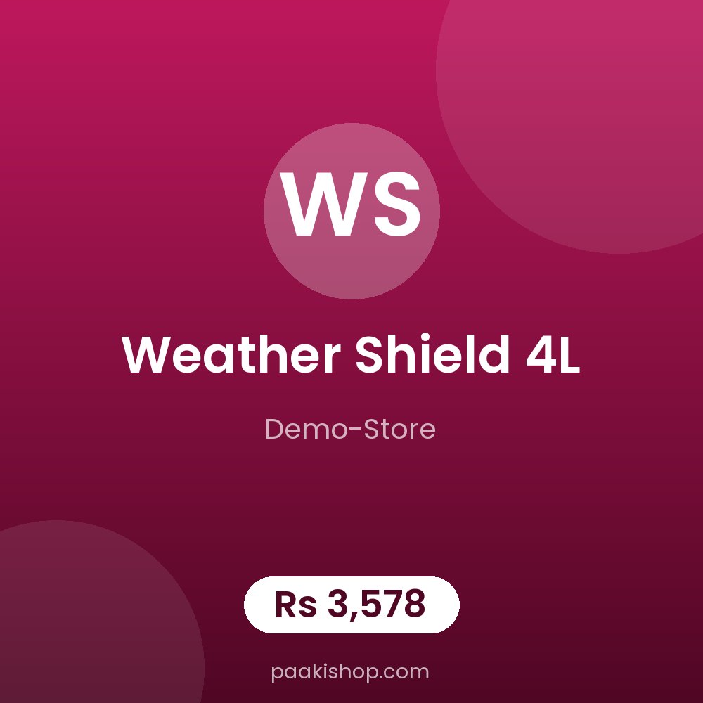 Weather Shield 4L