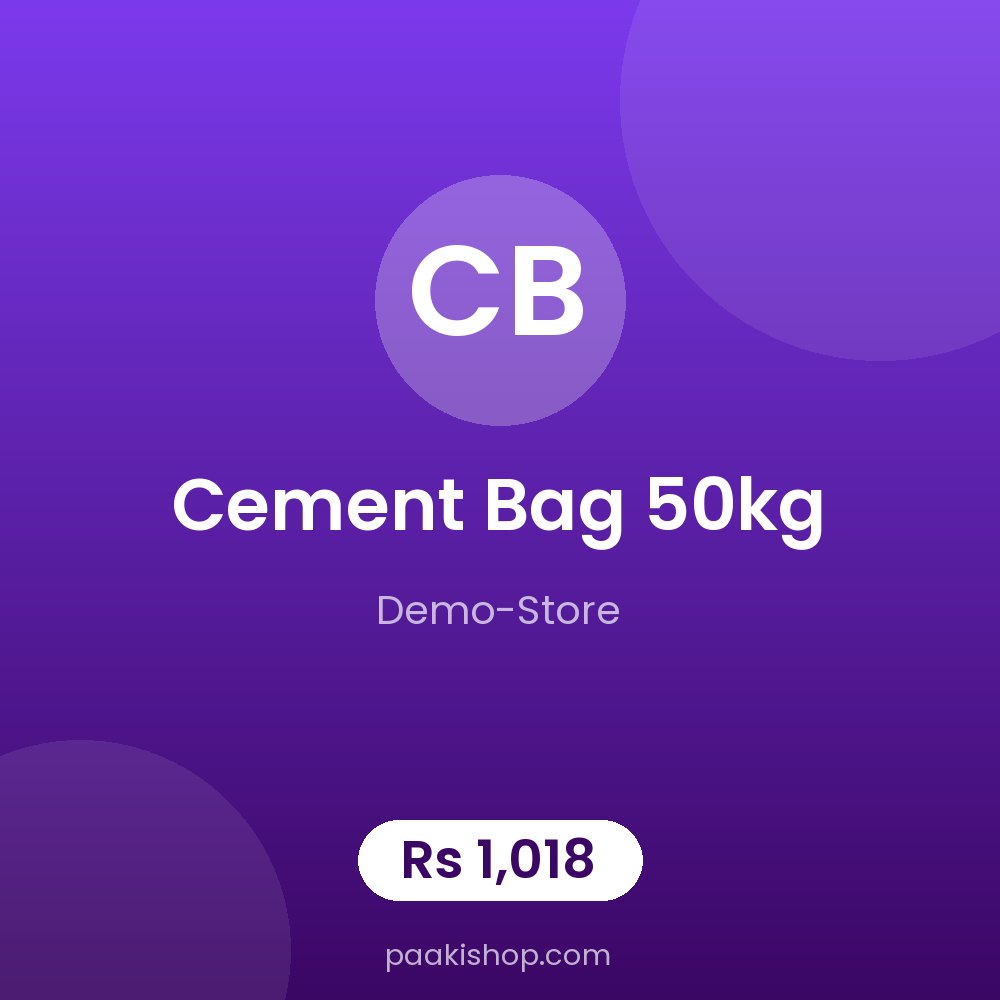 Cement Bag 50kg