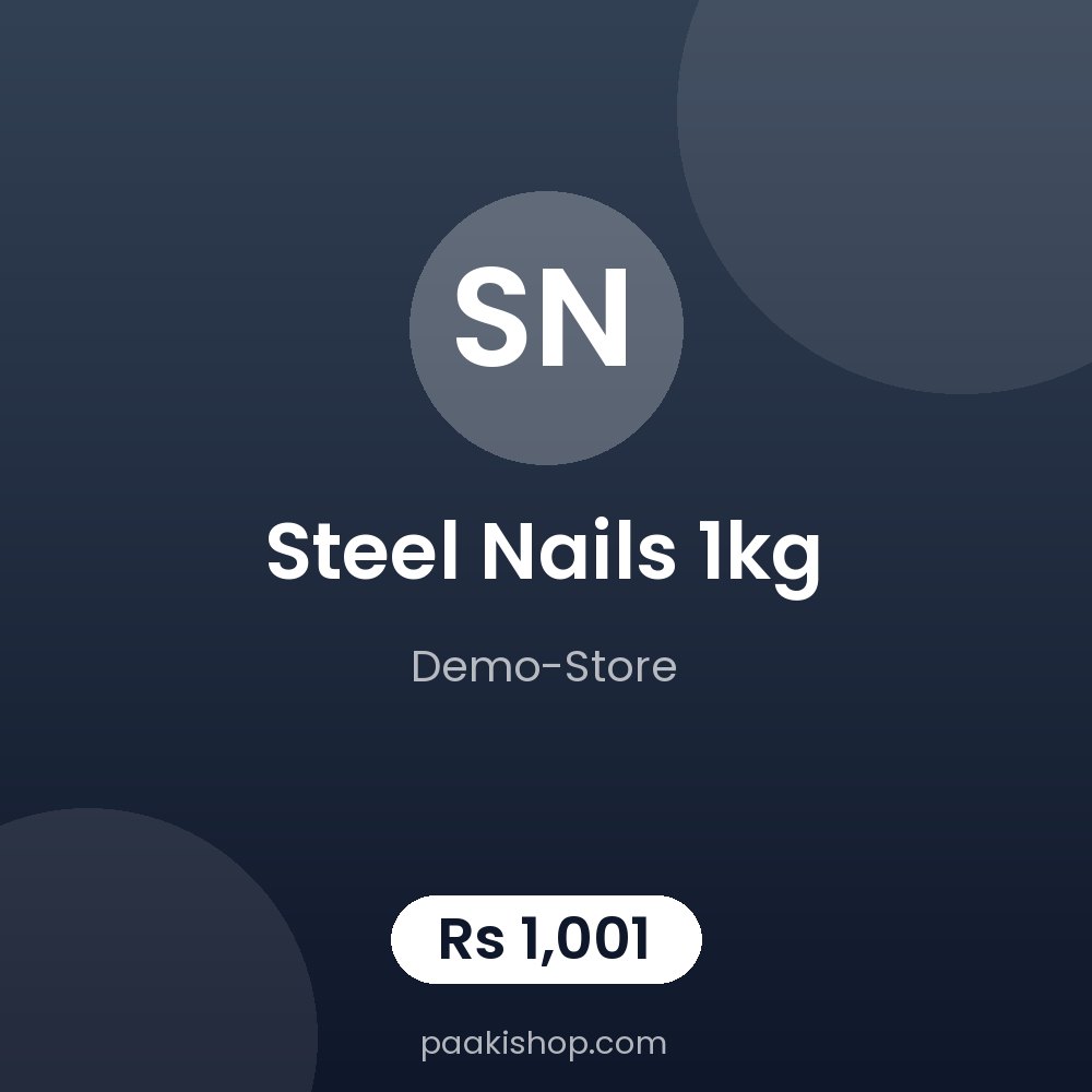 Steel Nails 1kg