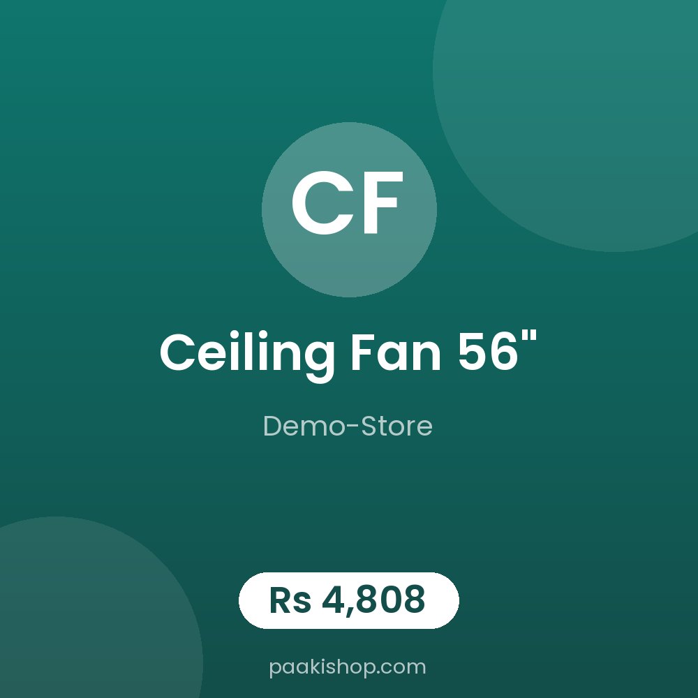 Ceiling Fan 56"