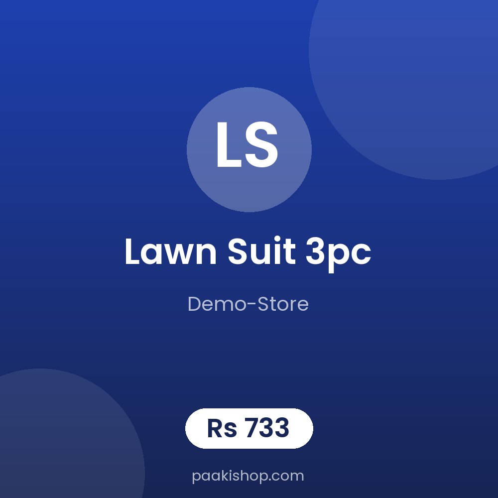 Lawn Suit 3pc