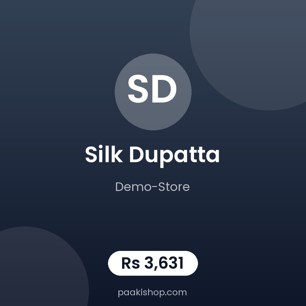 Silk Dupatta