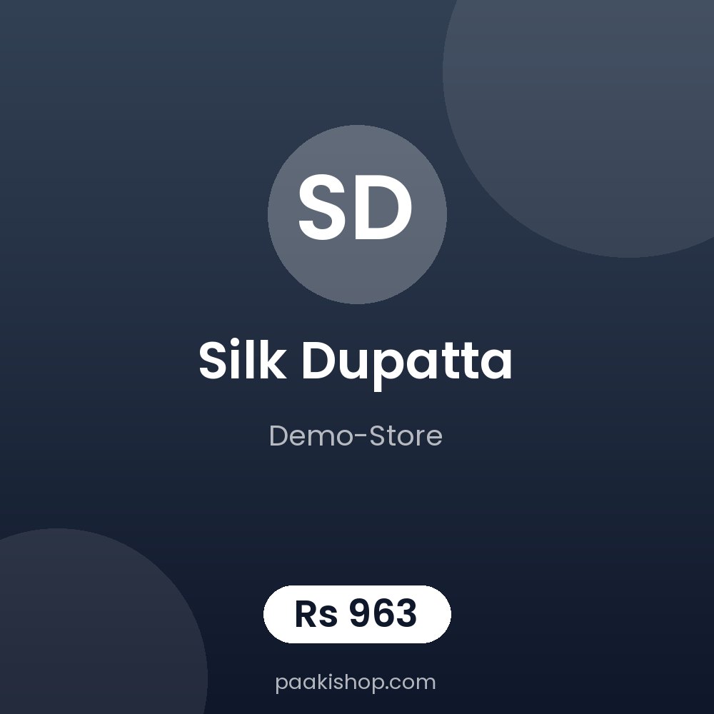 Silk Dupatta
