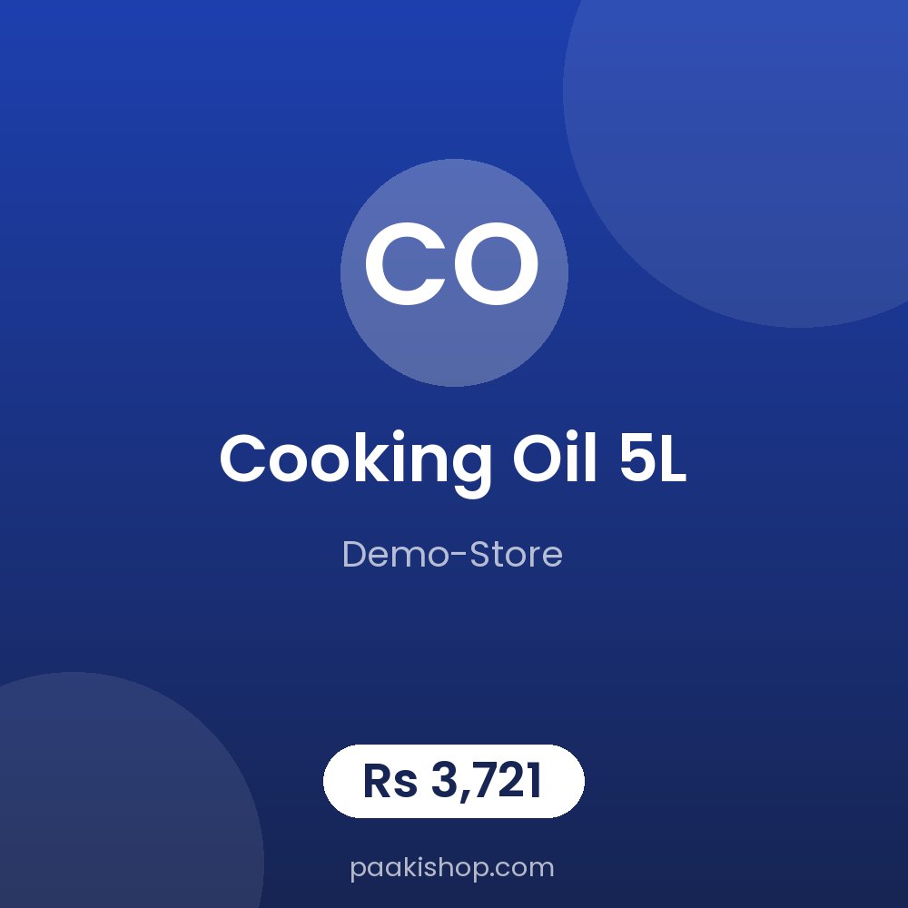 Cooking Oil 5L