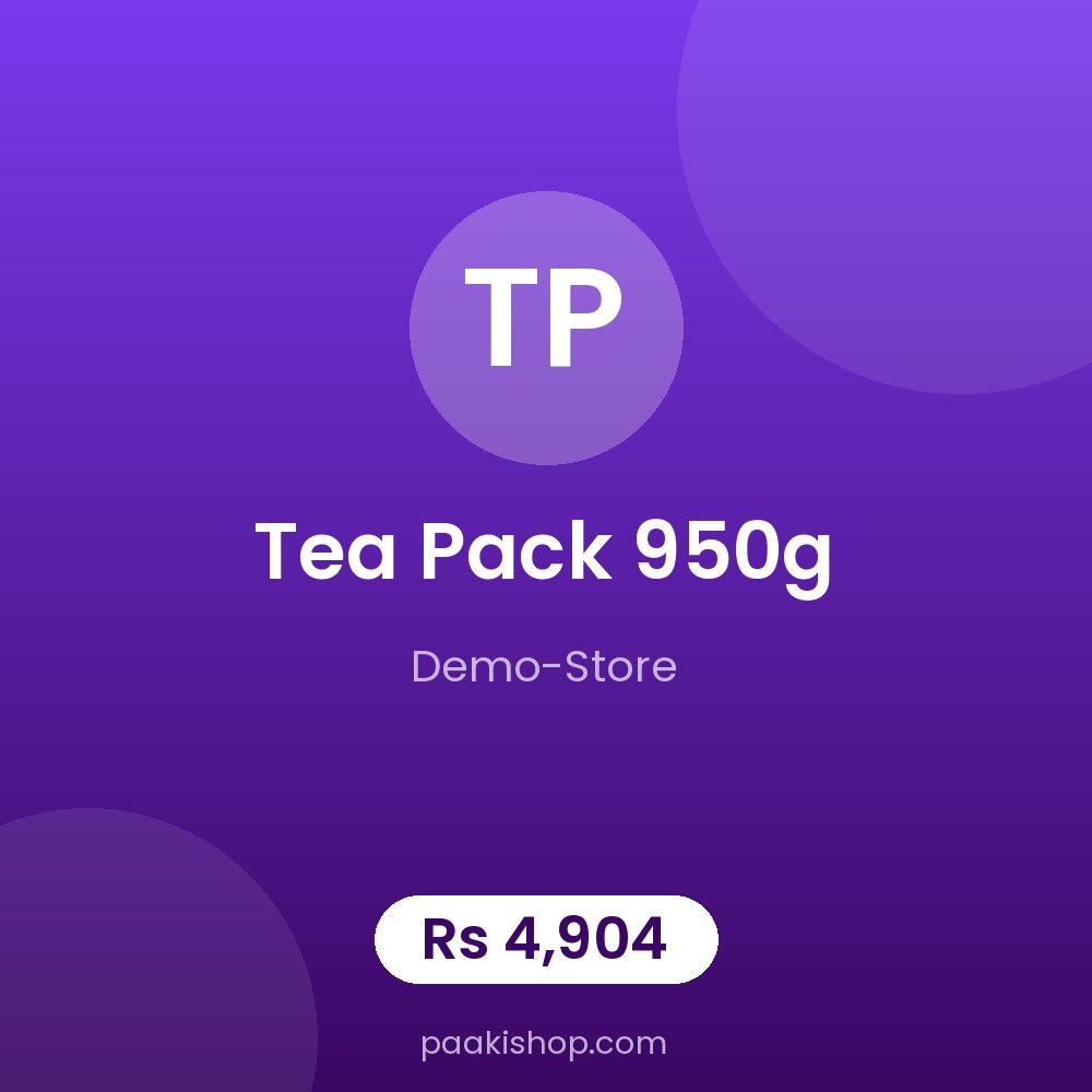 Tea Pack 950g