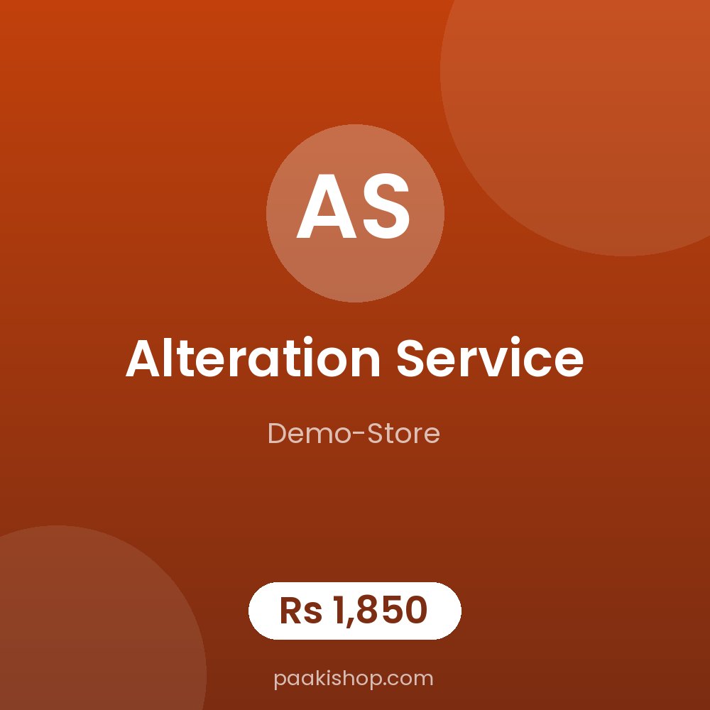 Alteration Service
