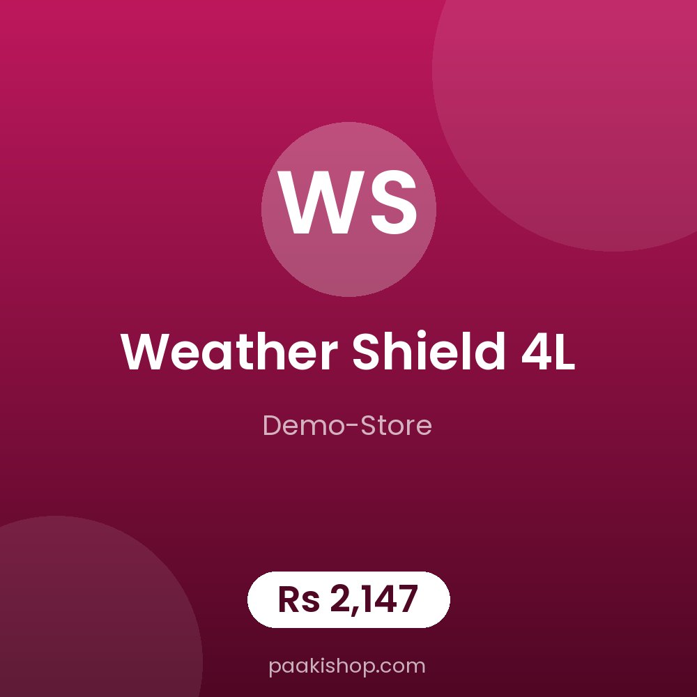 Weather Shield 4L