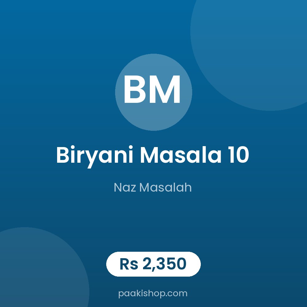Biryani Masala 10