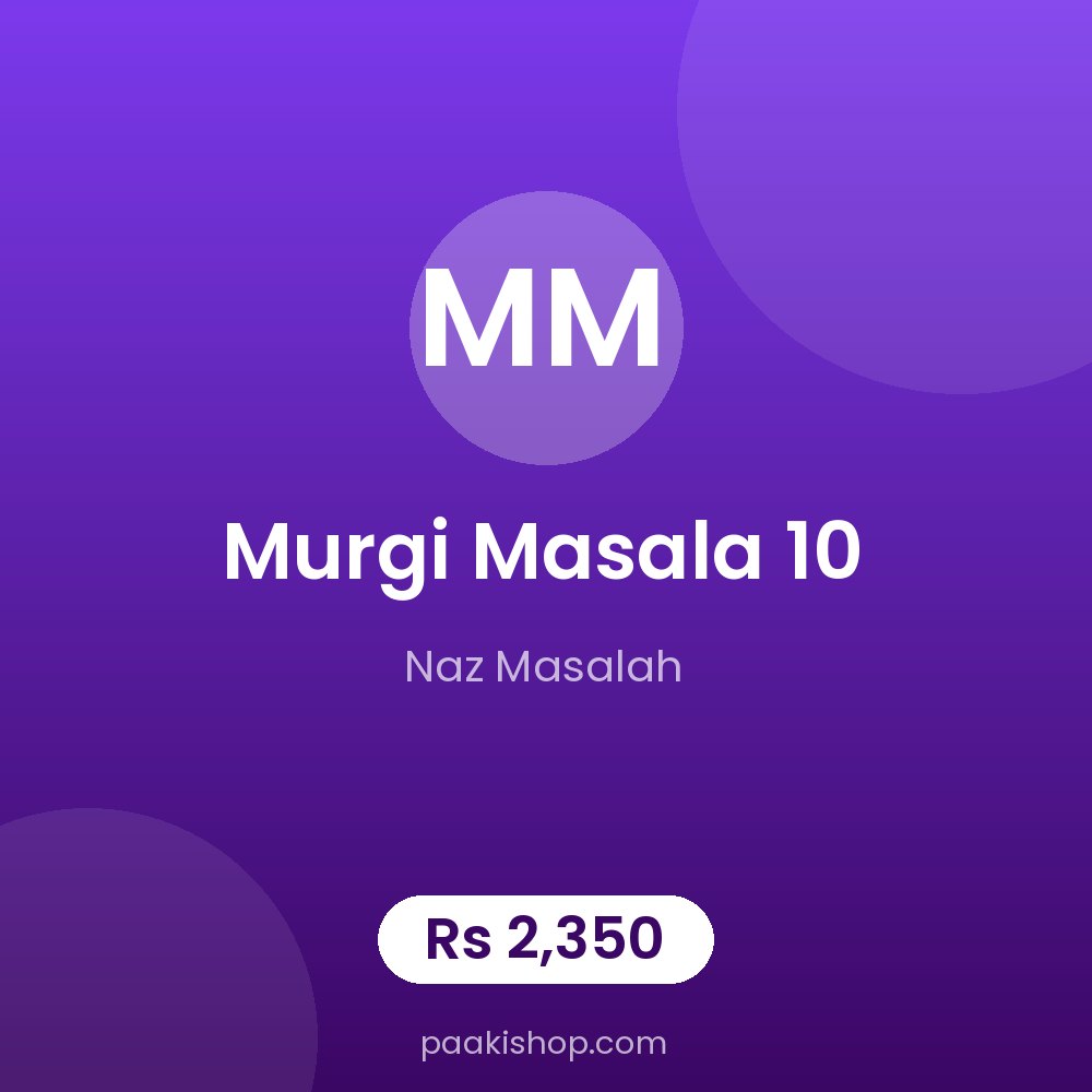 Murgi Masala 10