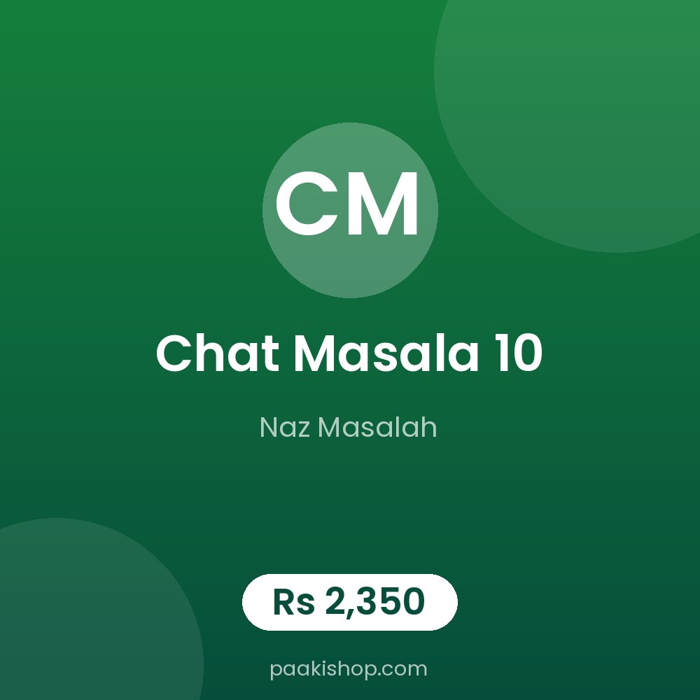 Chat Masala 10