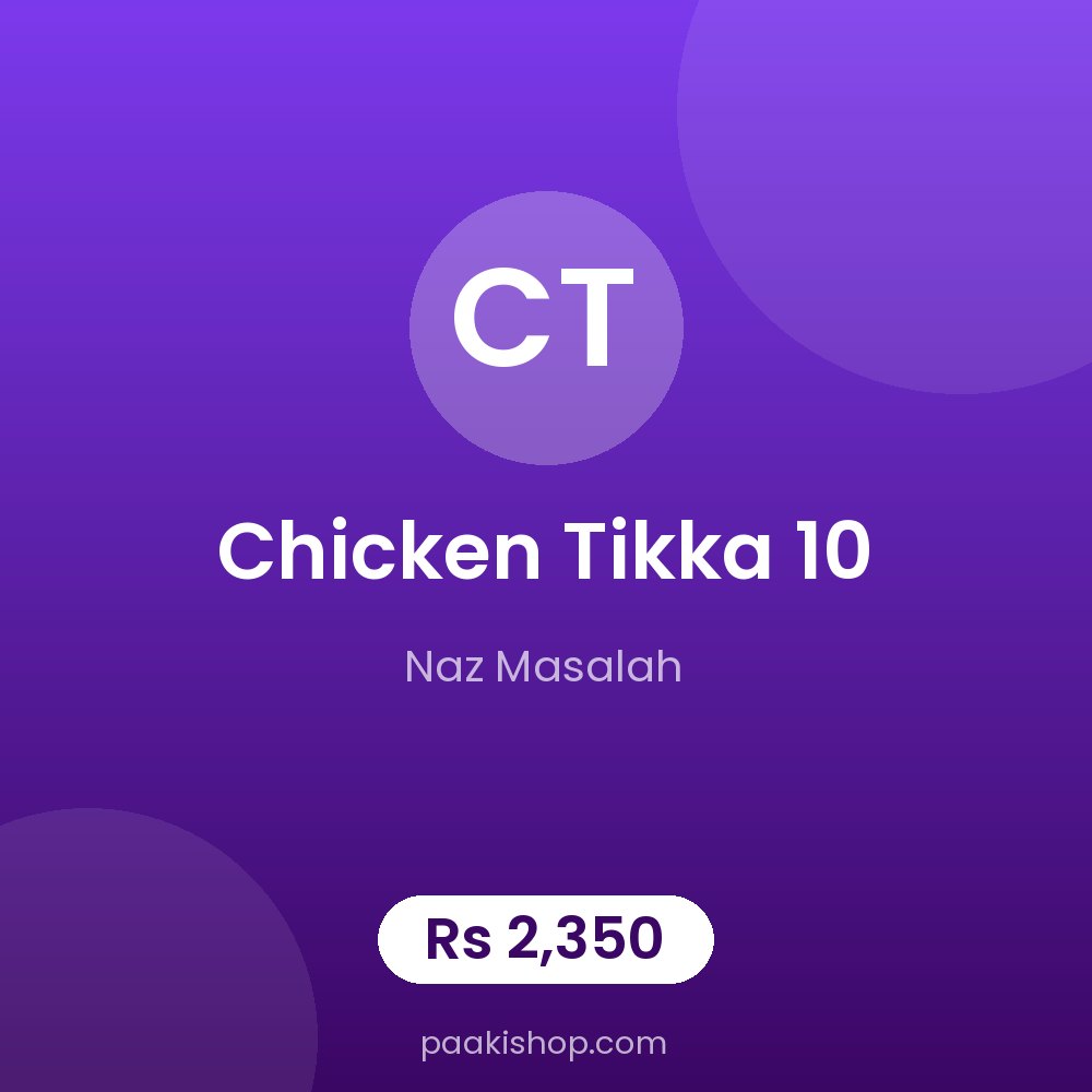 Chicken Tikka 10