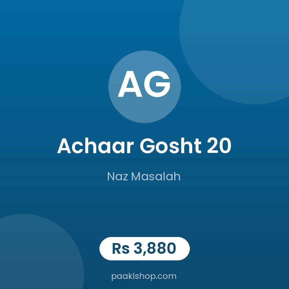Achaar Gosht 20