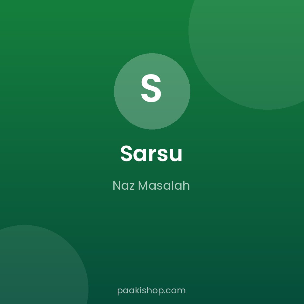 Sarsu