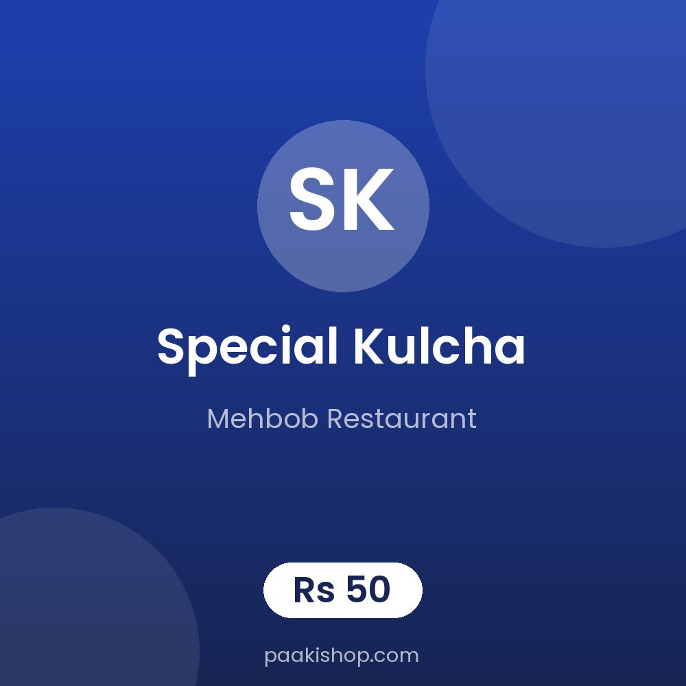 Special Kulcha
