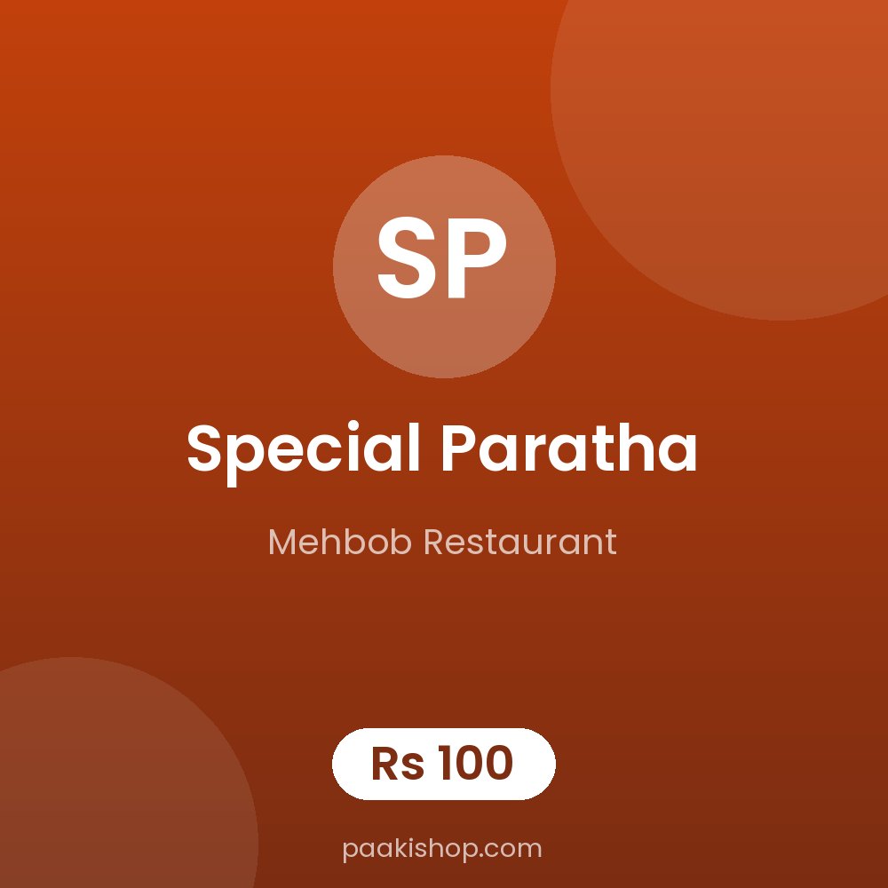 Special Paratha