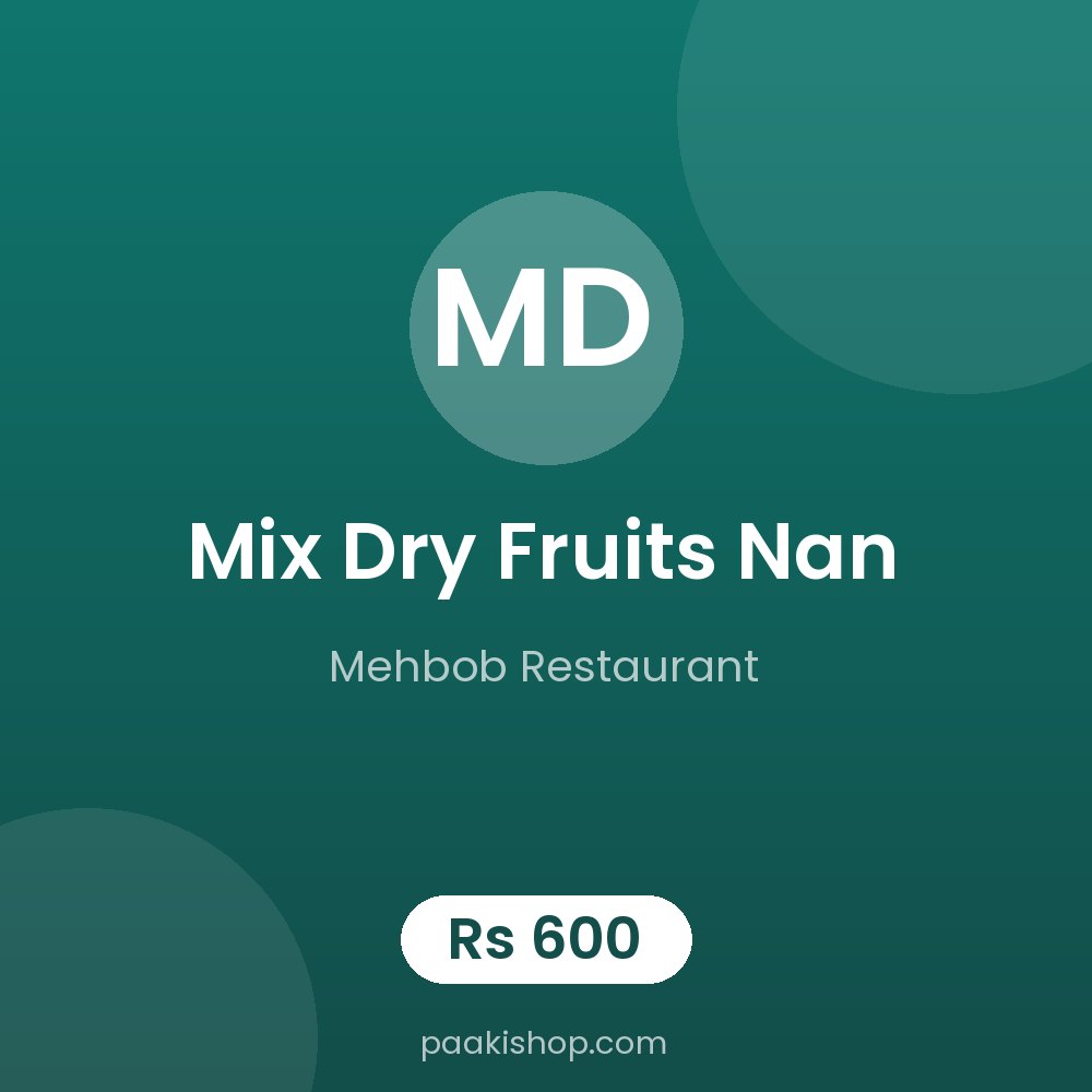 Mix Dry Fruits Nan