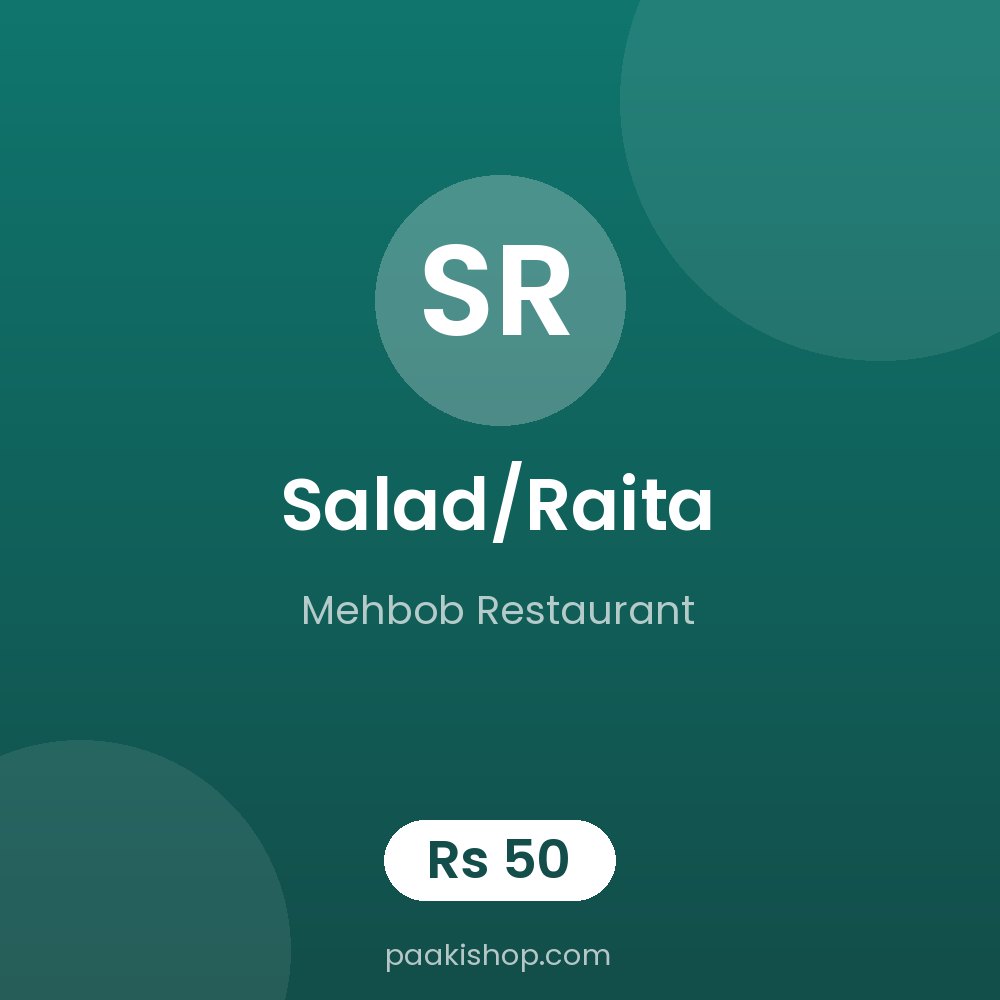 Salad/Raita