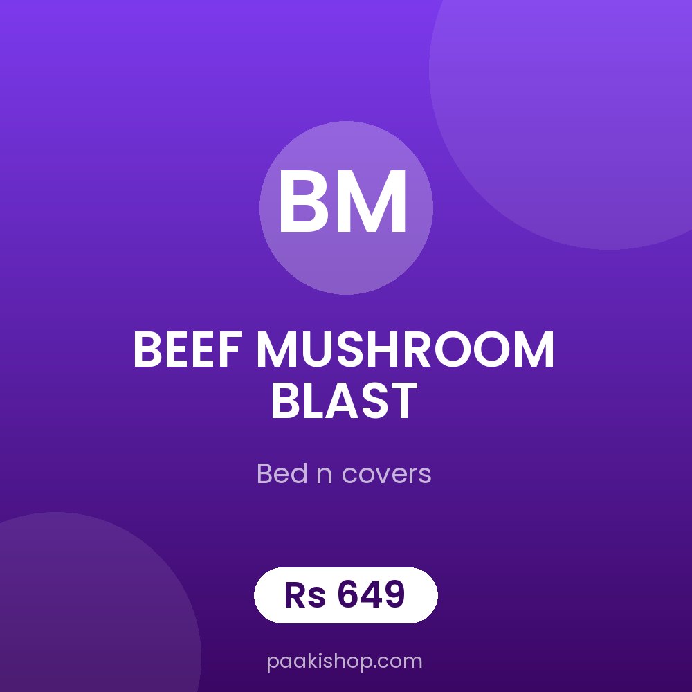 BEEF MUSHROOM BLAST