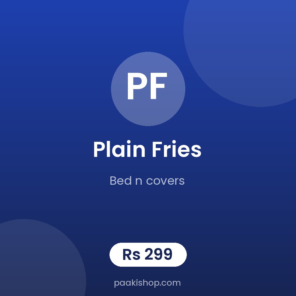 Plain Fries