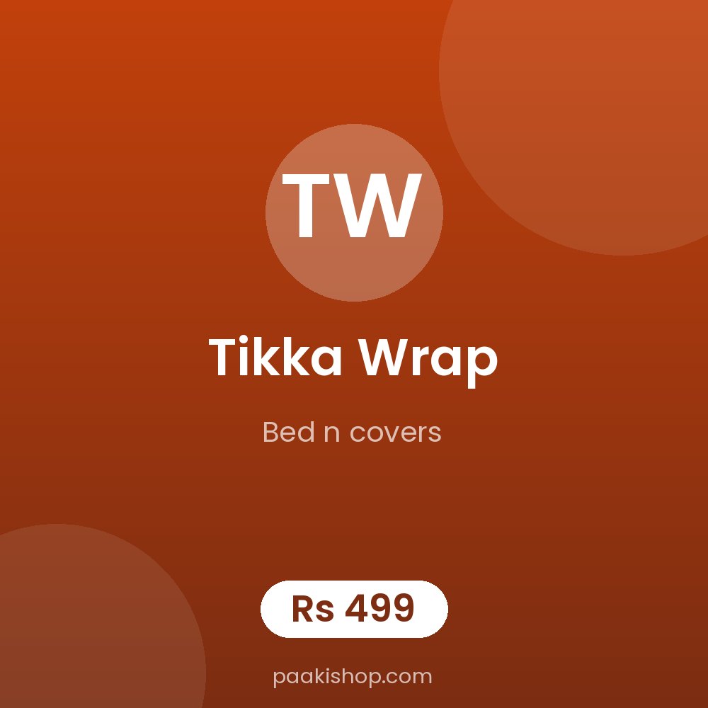 Tikka Wrap