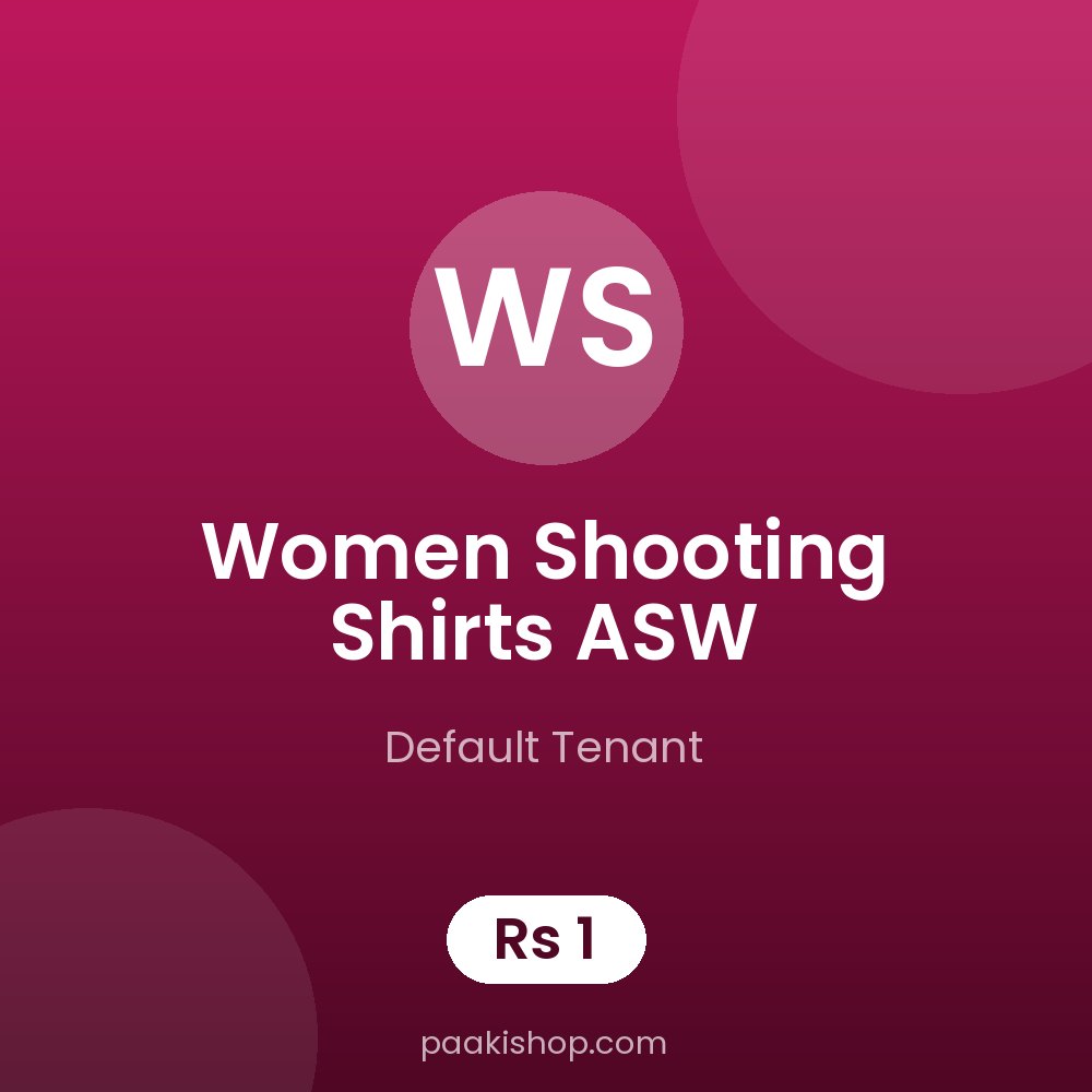 Women Shooting Shirts ASW