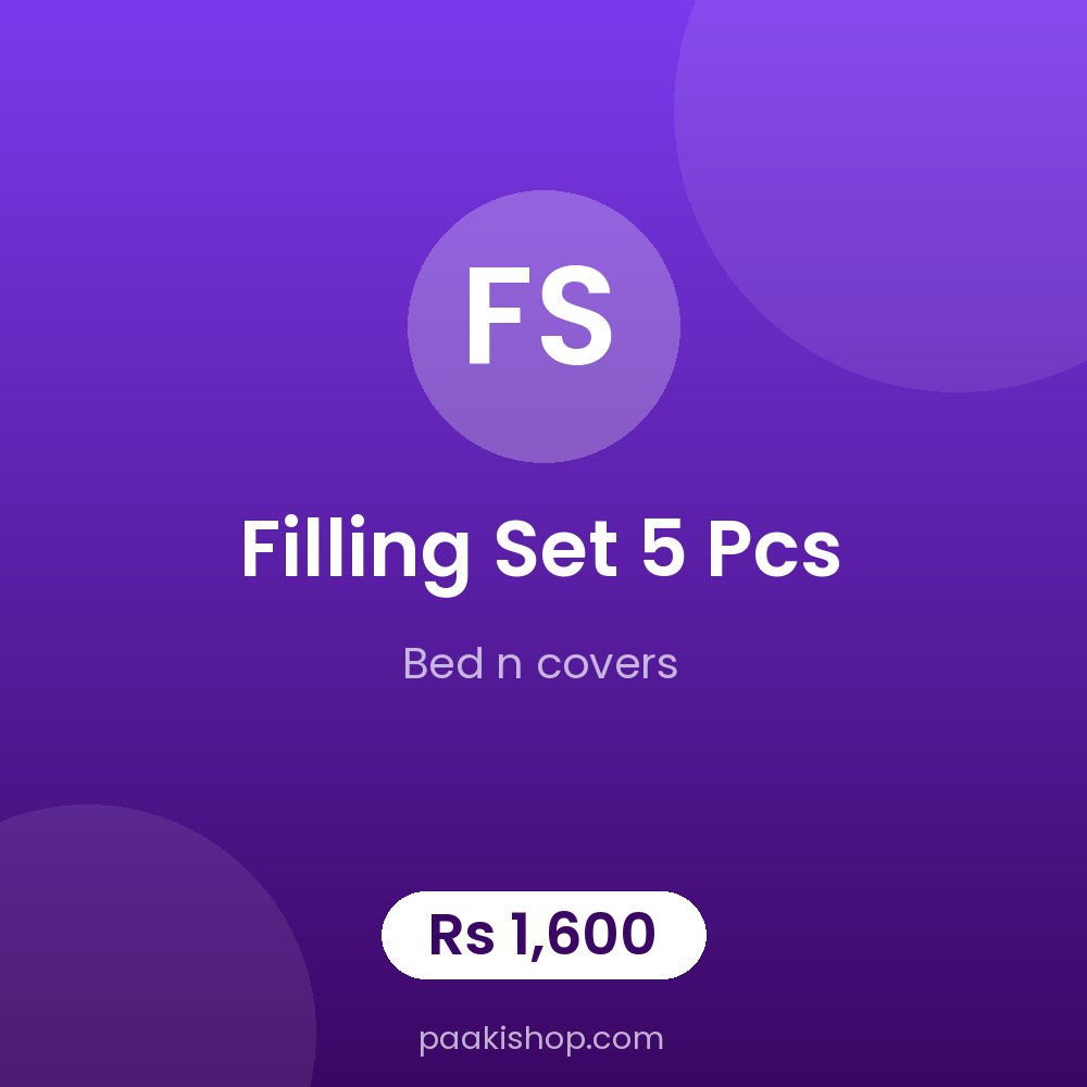 Filling set 5 pcs