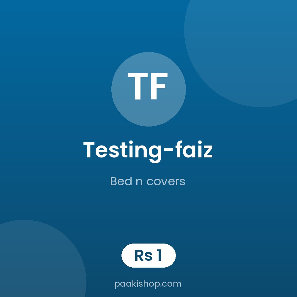 testing-faiz