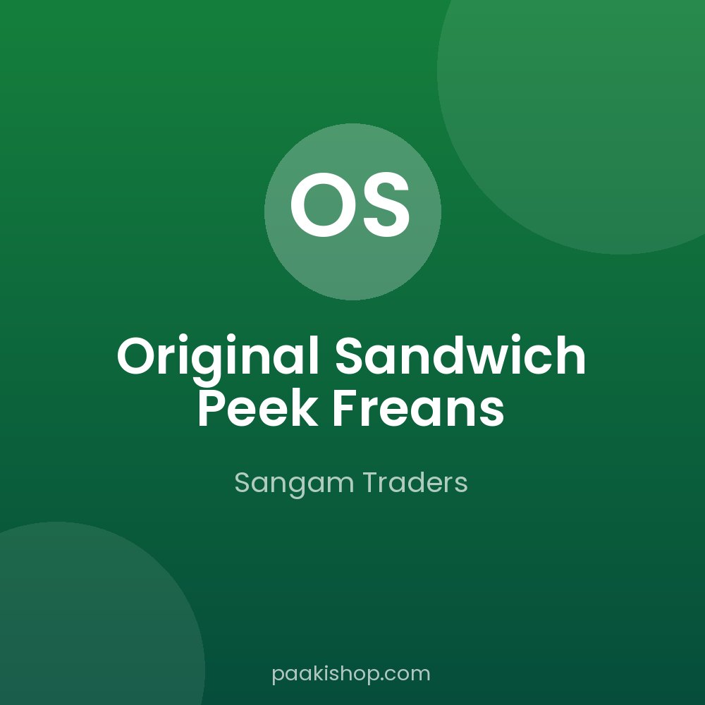 Original Sandwich Peek Freans