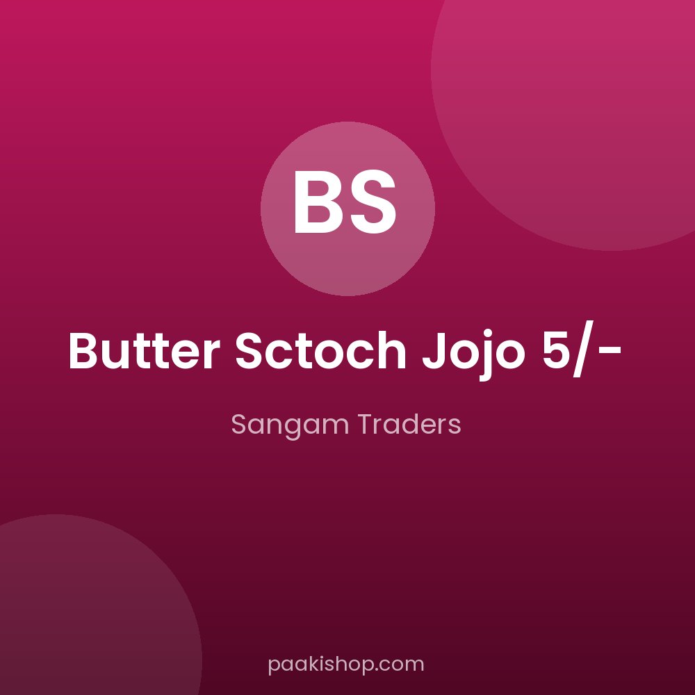 Butter Sctoch Jojo 5/-