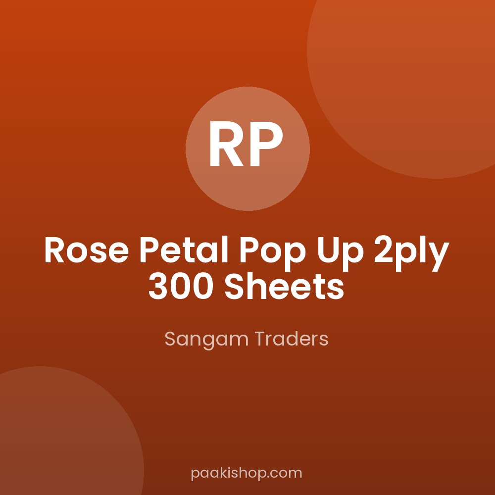 Rose Petal Pop up 2ply 300 Sheets