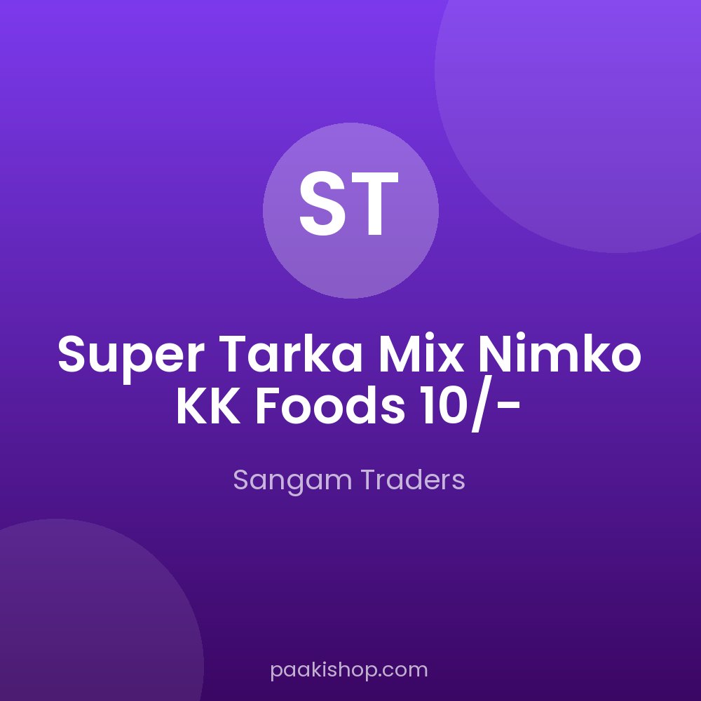 Super Tarka Mix Nimko KK Foods 10/-