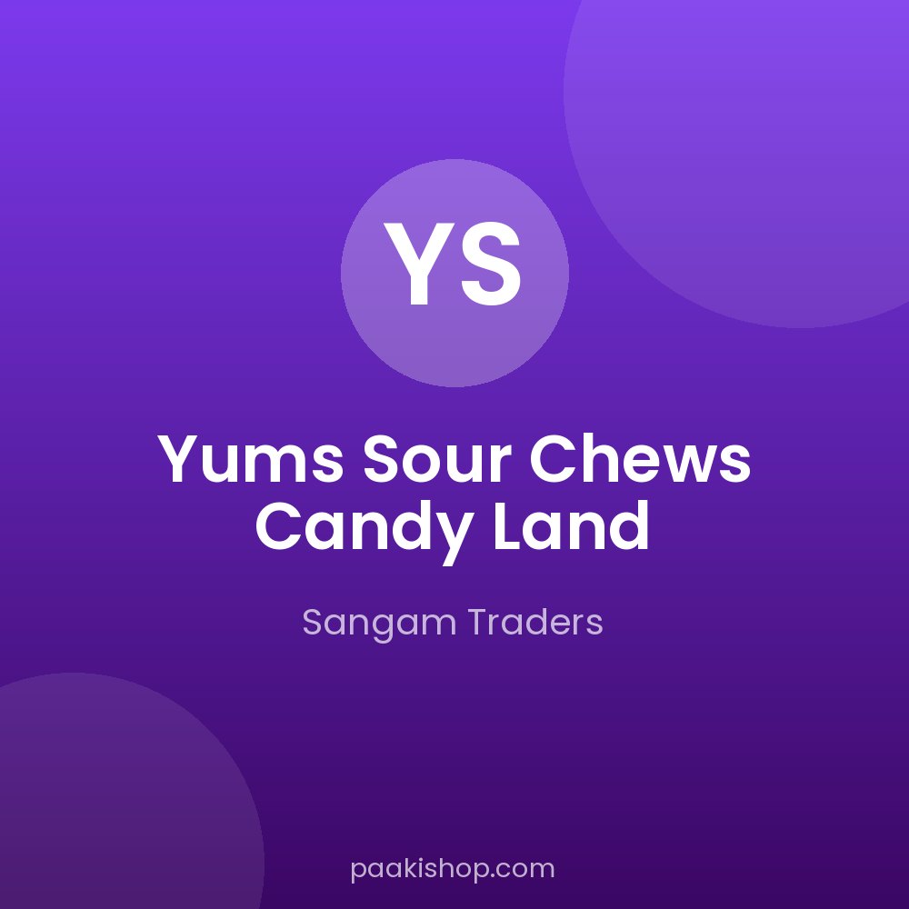 Yums sour Chews Candy Land