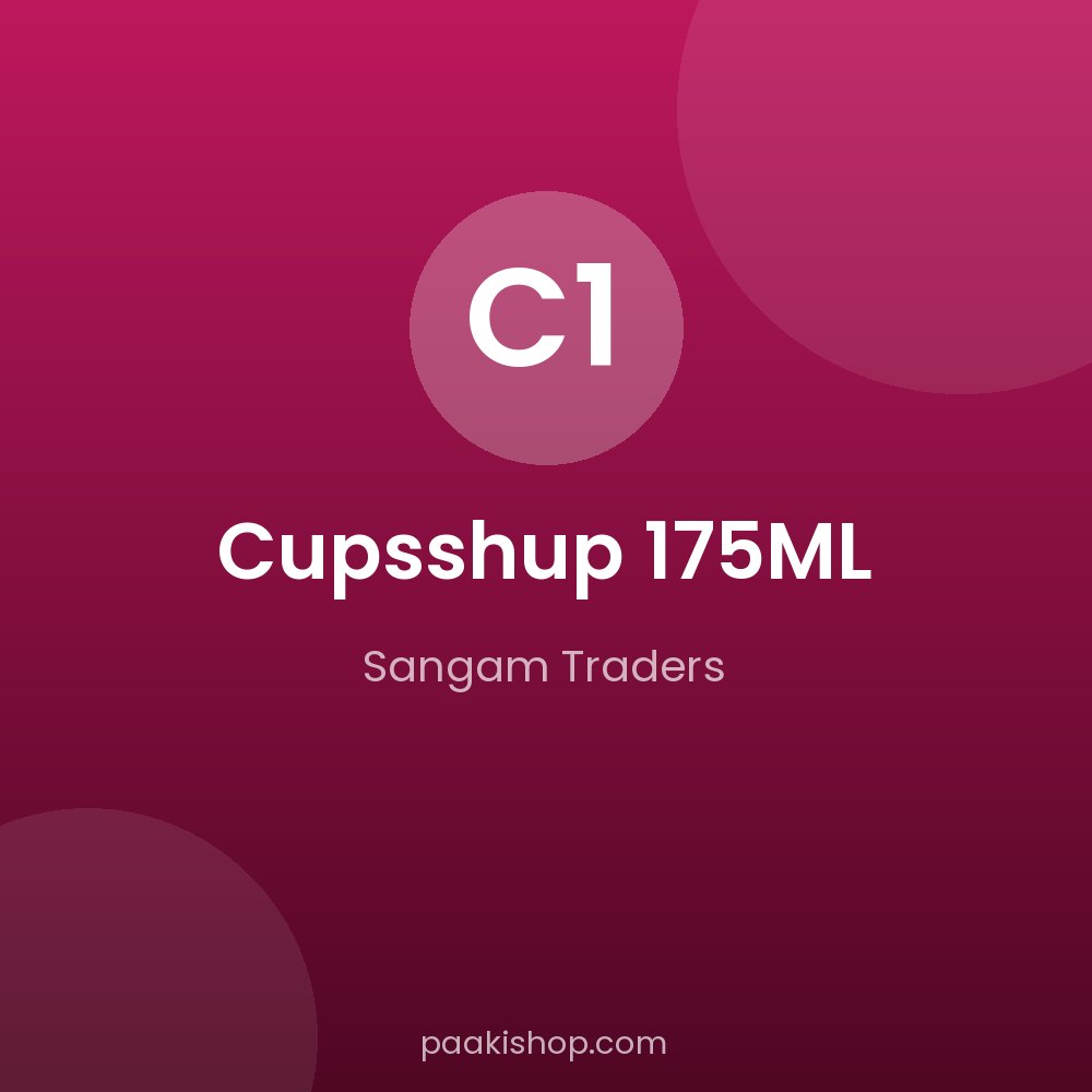 Cupsshup 175ML