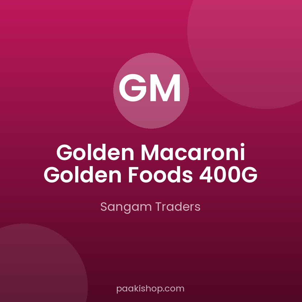 Golden Macaroni Golden Foods 400G