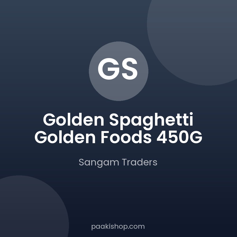 Golden Spaghetti Golden Foods 450G