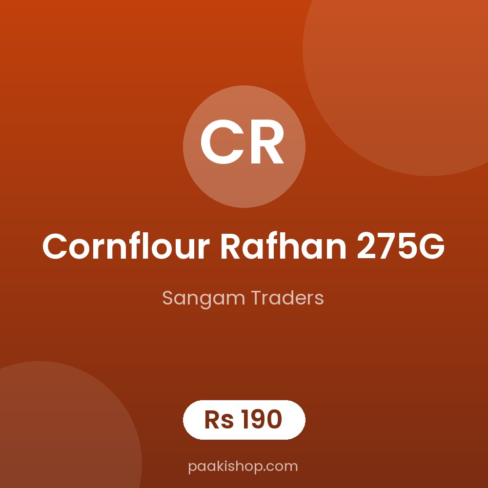 Cornflour Rafhan 275G