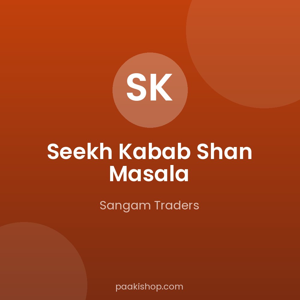 Seekh Kabab Shan Masala