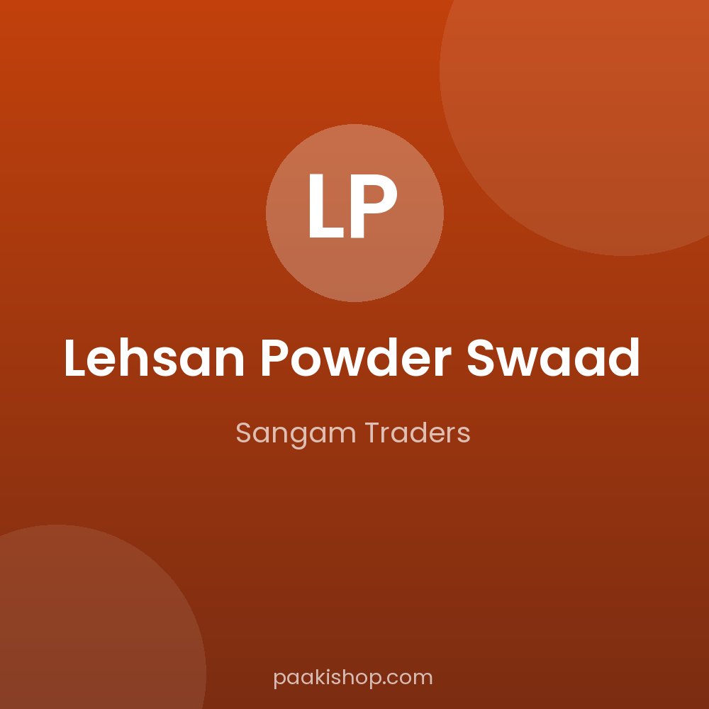 Lehsan Powder Swaad