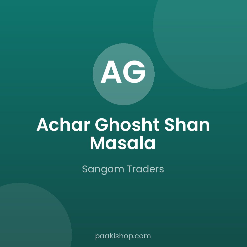 Achar Ghosht Shan Masala