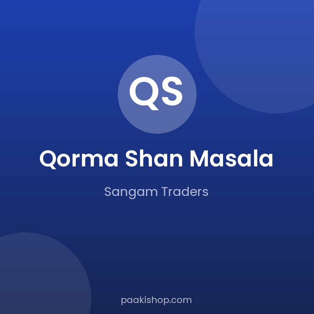 Qorma Shan Masala