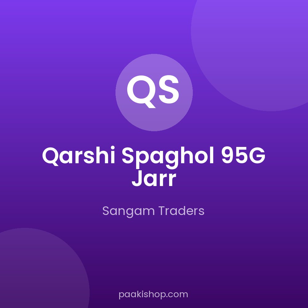 Qarshi Spaghol 95G Jarr